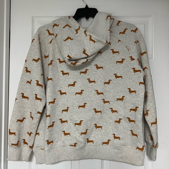 Must Love Dogs Hoodie with Dachshund Print - Picture 8 of 10